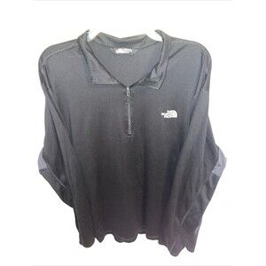 The North Face Men’s Athletic Shirt Sz 2XL Black Athleisure Golf Tennis Fishing